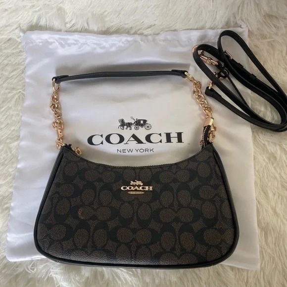Coach Handbags - Coach Black and Brown Women's Bag